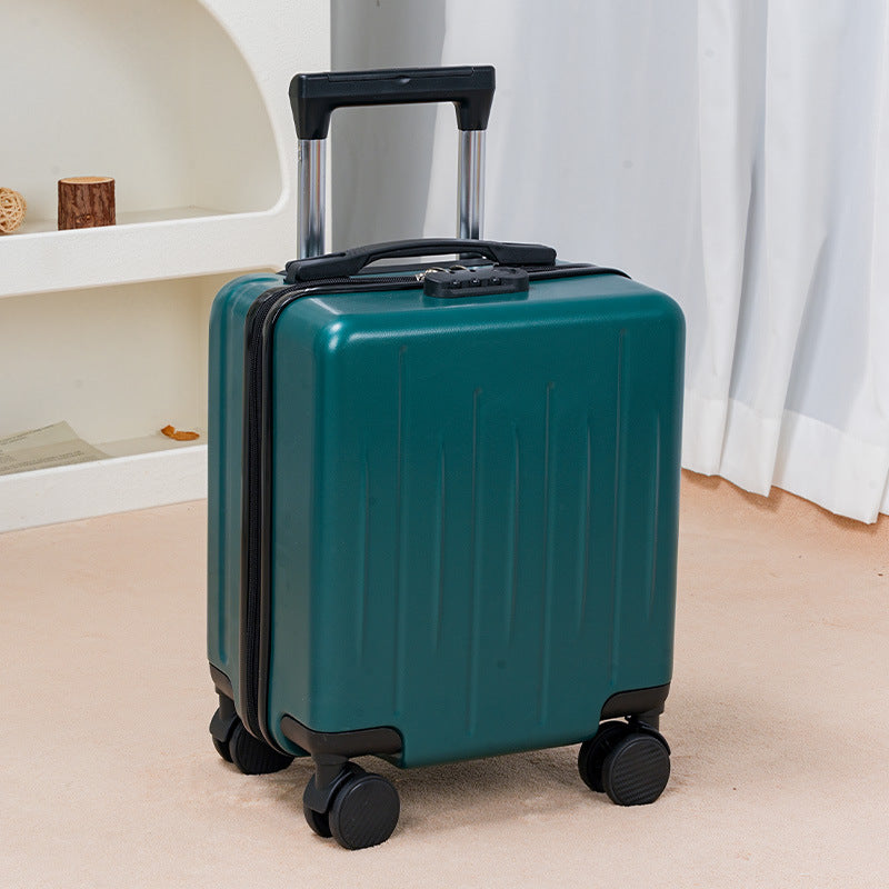 Board-Ready Mini Rolling Travel Suitcase