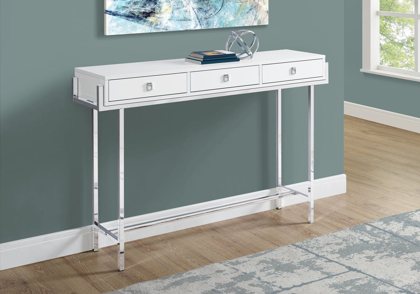 Accent Console Table for Entryway with Storage Drawer
