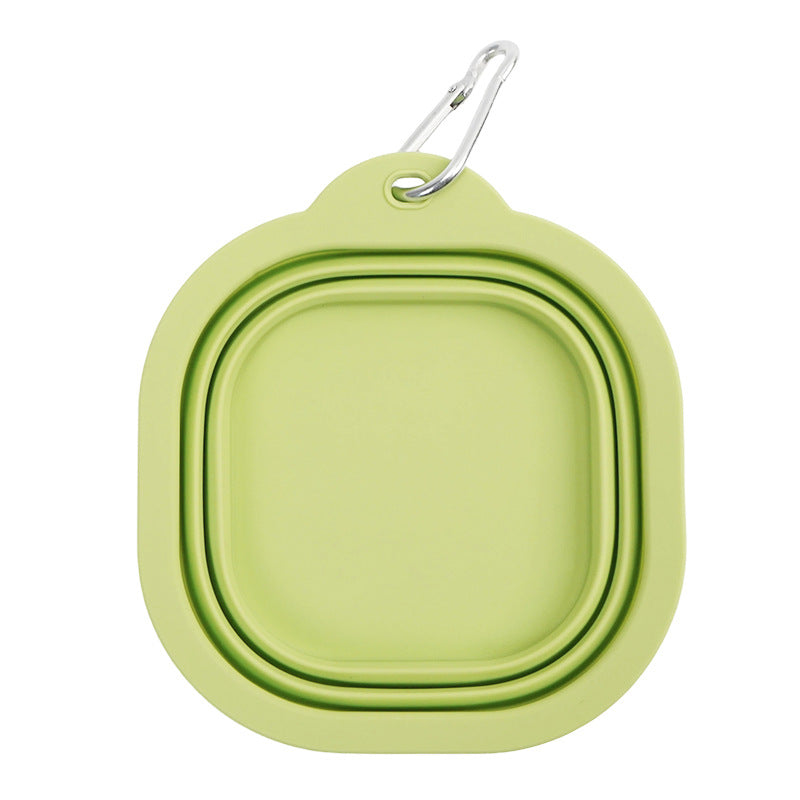 Portable Travel-Friendly Foldable Silicone Pet Bowl