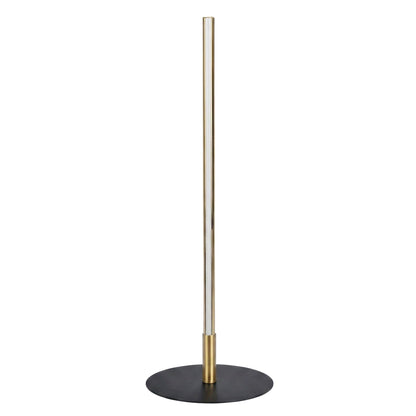 Dimond - LED Table Lamp With On / Off Switch Round Base - Black / Gold
