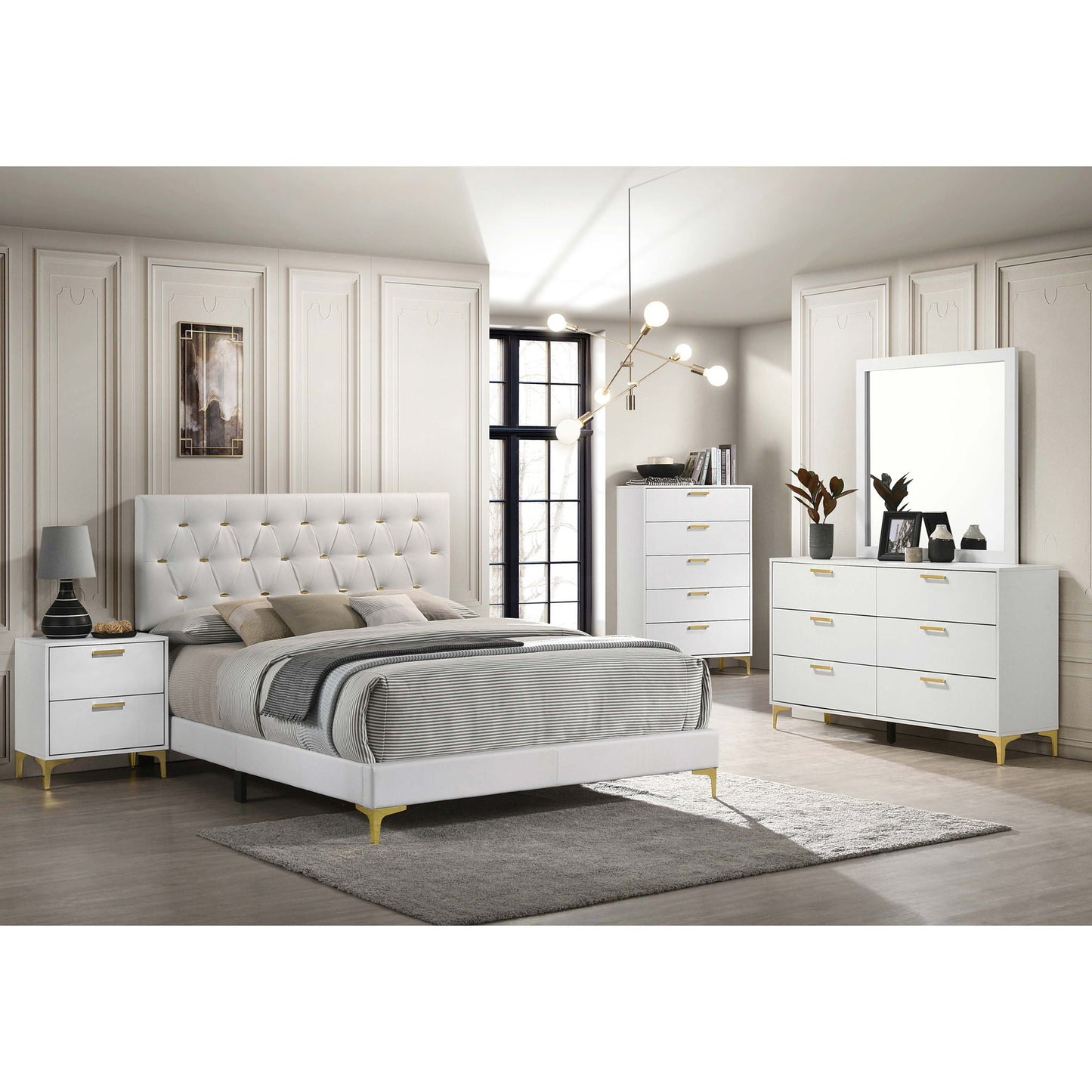 James - Panel Bed