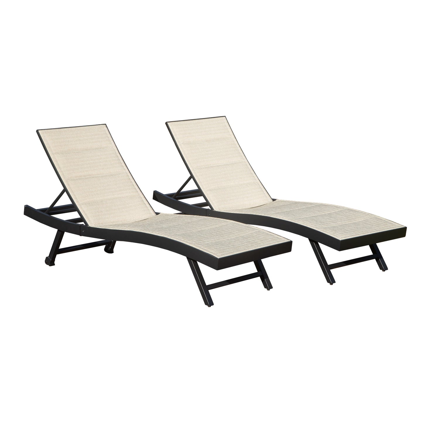 Patio Chaise Lounge Set of 2
