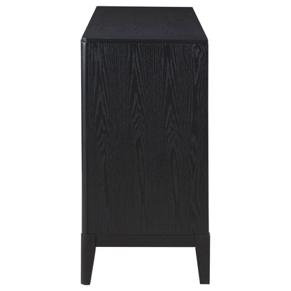 Brookmead 4-door Sideboard Buffet Storage Cabinet Black