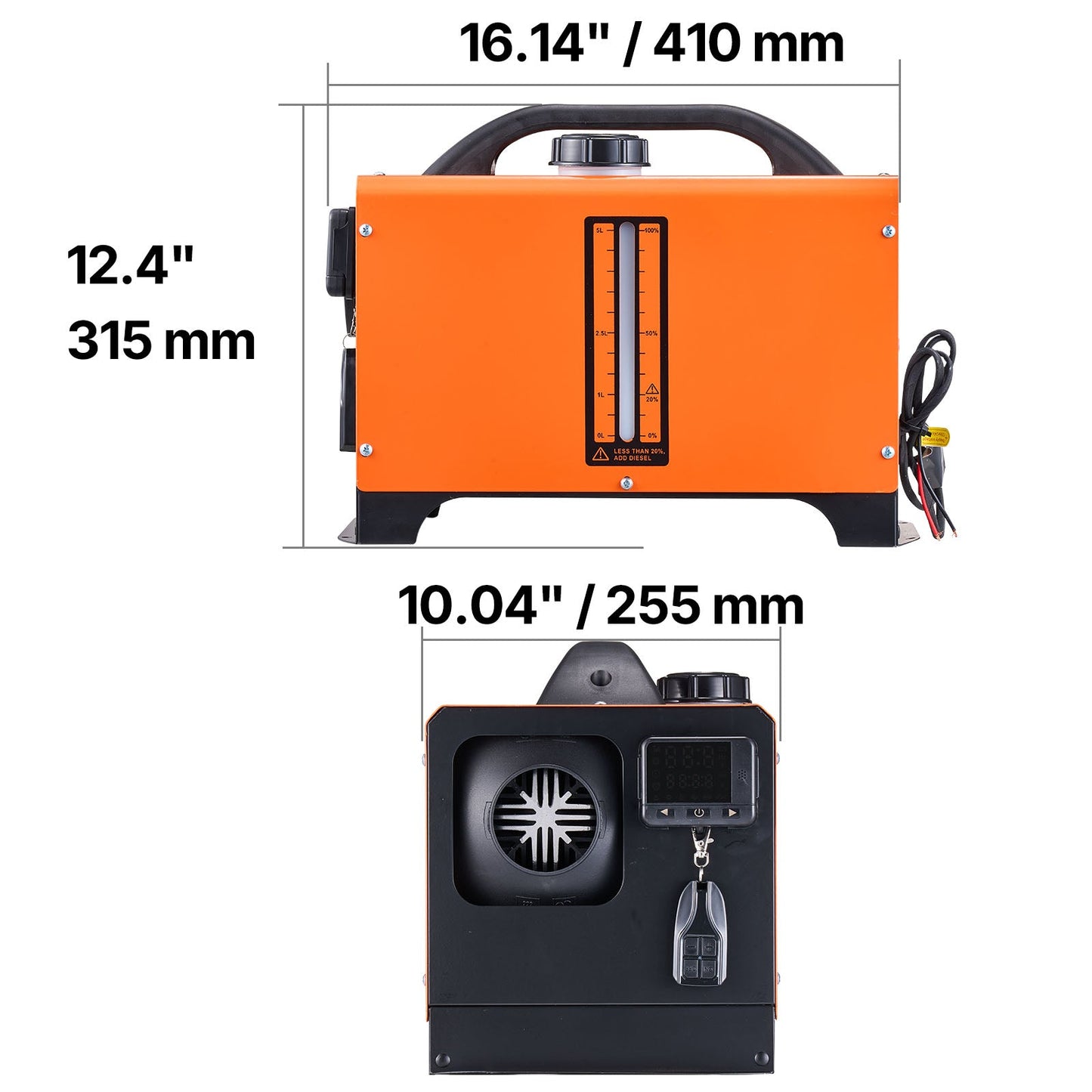 Diesel Air Heater Diesel Parking Heater 8 kW DC 12-24 V Digital Display