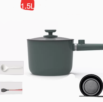 Mini Electric Hot Pot for Portable Cooking - Compact Plug-in Household Cooker