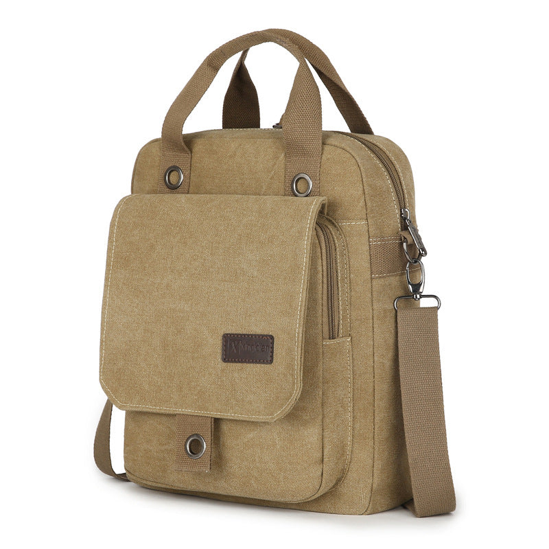 Canvas Trendy Casual Laptop Backpack