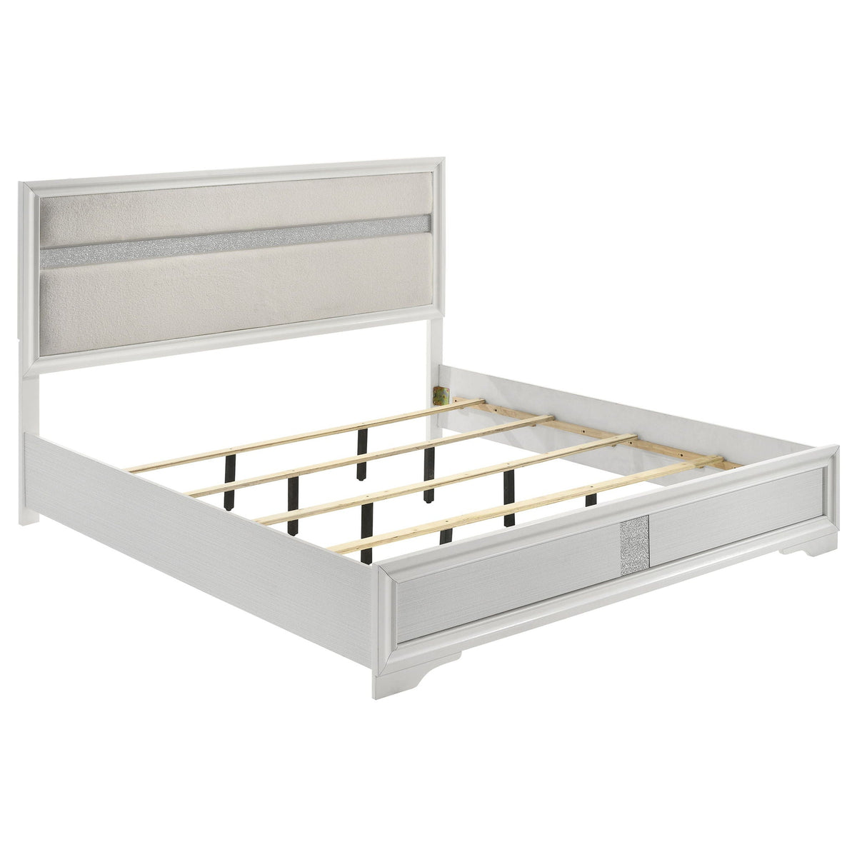 Miranda 5-piece Eastern King Bedroom Set White