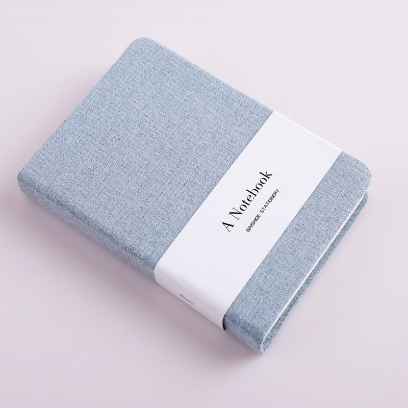 Japanese and Korean Super Thick Small Cloth Notebook for Writing and Sketching