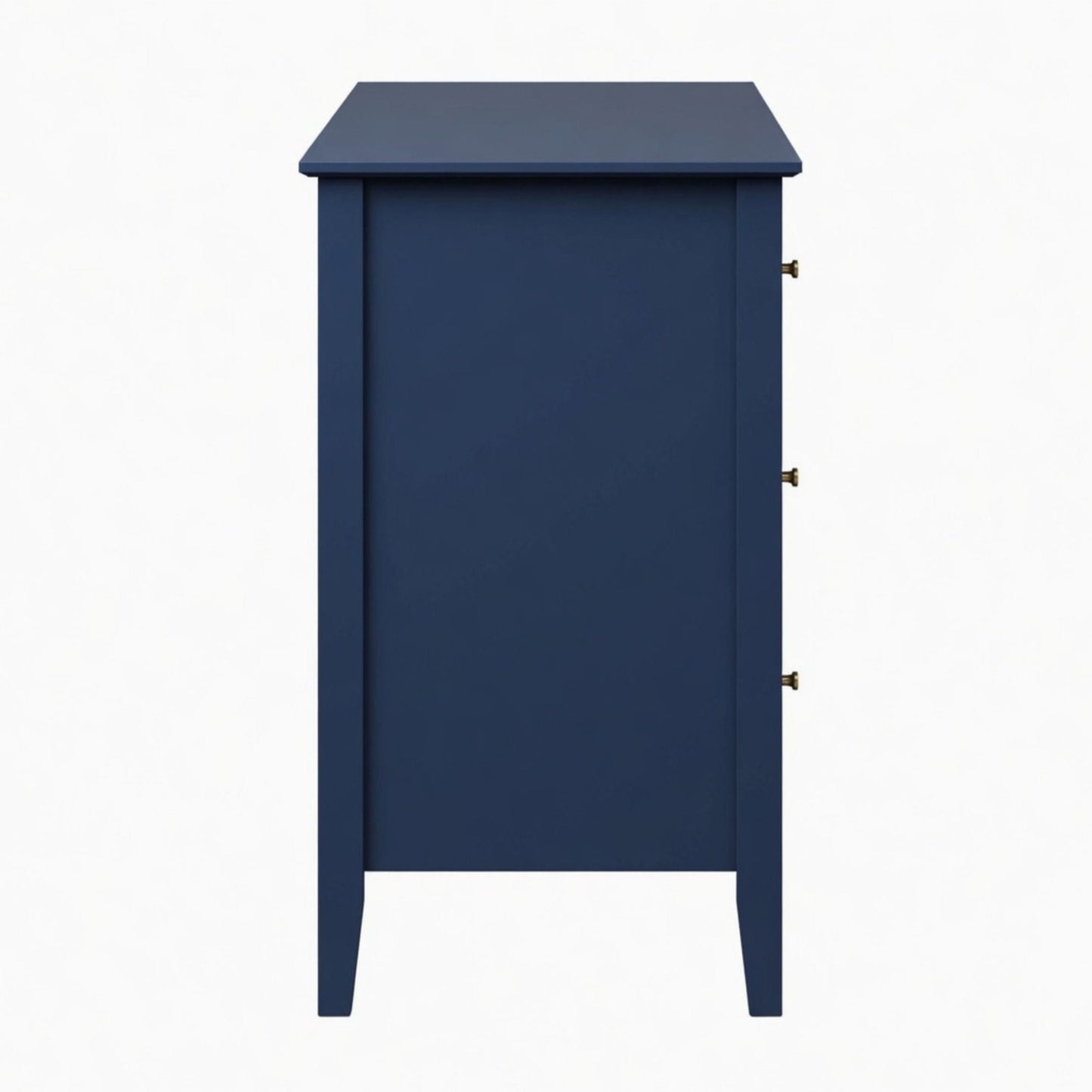 Modern 6 Drawer Fluted Dresser