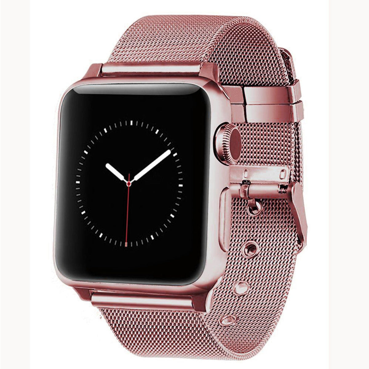 Stainless Steel Classic Buckle Band Replacement for 38MM Apple Watches Series 1/2/3