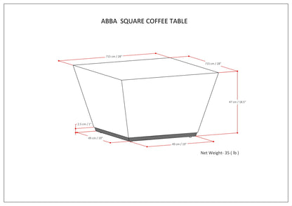 Abba - Handcrafted Coffee Table