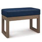 Milltown - Upholstered Ottoman Bench