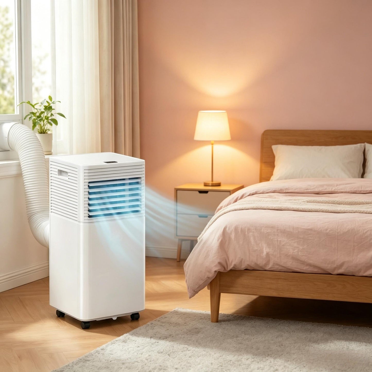 Home Air Conditioner, Mobile Air Conditioner for Cooling and Dehumidifying