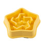 Rough Plastic Pet At The Bottom To Avoid Choking Slow Feeding Bowl