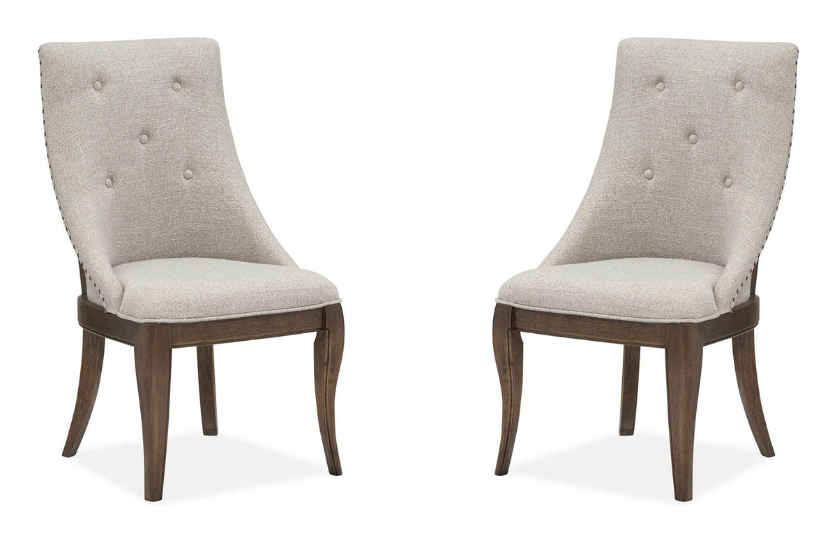 Roxbury Manor - Dining Arm Chair With Upholstered Seat and Back (Set of 2) - Homestead Brown