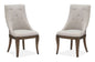 Roxbury Manor - Dining Arm Chair With Upholstered Seat and Back (Set of 2) - Homestead Brown