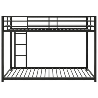 Metal Bunk Bed, Low Bunk Bed With Ladder