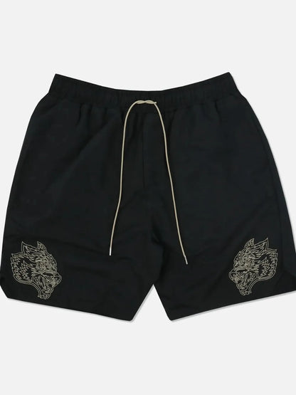 Men's Plus Size Drawstring Waist Shorts