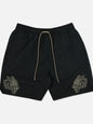 Men's Plus Size Drawstring Waist Shorts