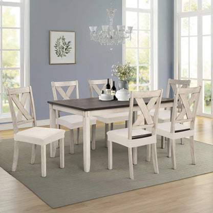 4Pack Waterproof Dining Chair Slipcovers Stretch Chair Seat Slipcovers Removable Washable Jacquard Seat Covers for Dining Room
