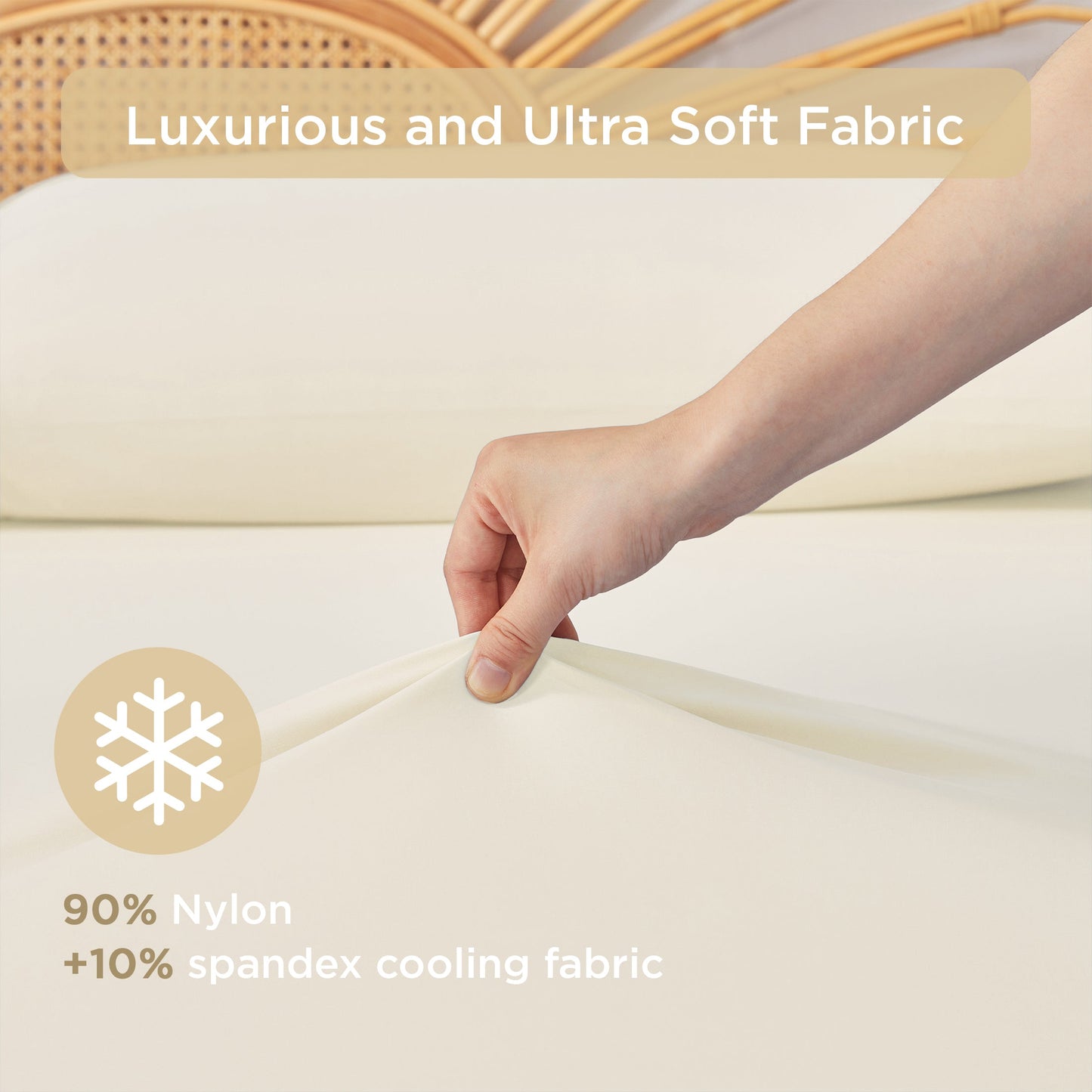 3-Piece King Cooling 3pc Sheet Set