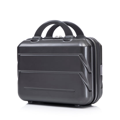 14"/20" 2 Pcs/Set ABS Spinner Wheel Luggage, Dark Gray