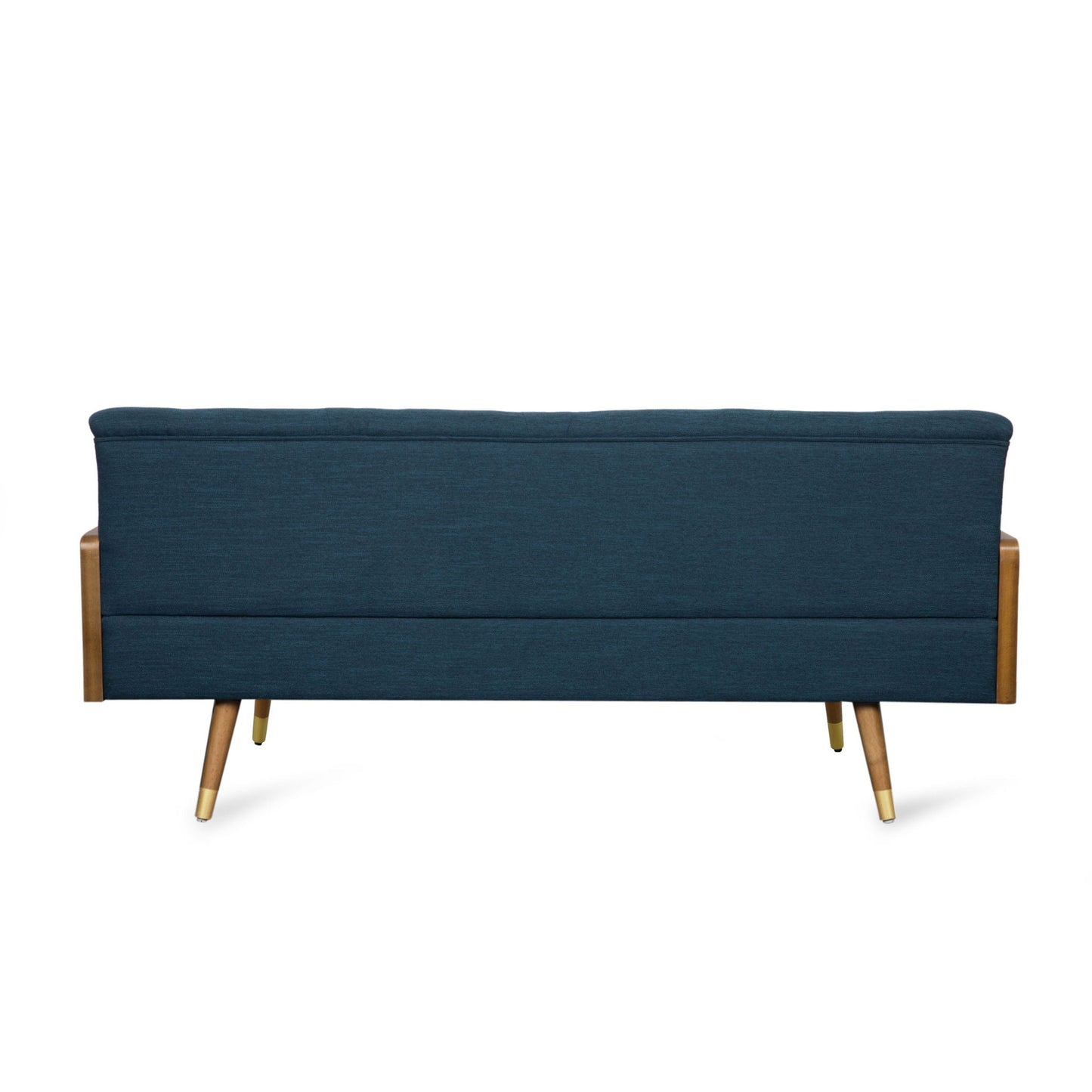 Aidan Mid Century Modern Tufted Fabric Sofa