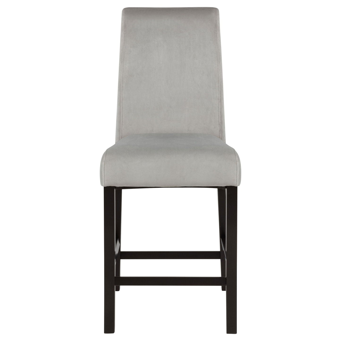Upholstered Counter Stools (Set of 2) - Gray