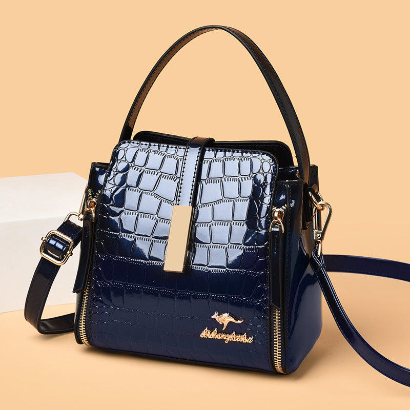 Womens Large-capacity Stylish One-shoulder Crossbody Bag