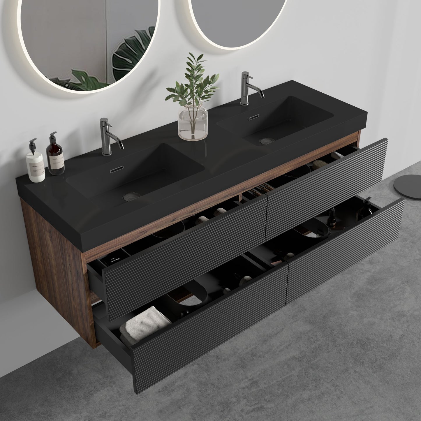 Grace 60" Bathroom Vanity
