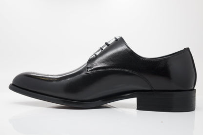 Ugo Vasare Burnished Calfskin Oxford - Black