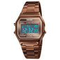New Digital Men Luxury Retro Men's Sport Wristwatch Fashion Stopwatch Electronic Watches For Mens With  Alarm Clock