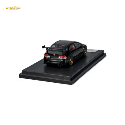 MicroTurbo FD2 J'S Racing Metallic Black 1:64