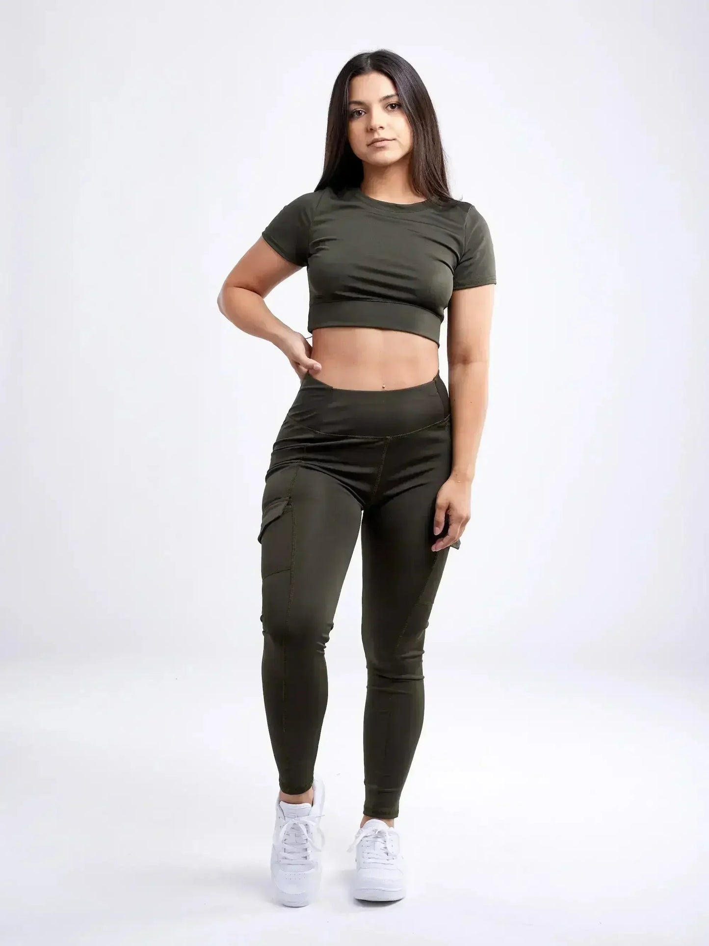Women's Lightweight Short-Sleeve Crop Top - Workout & Casual