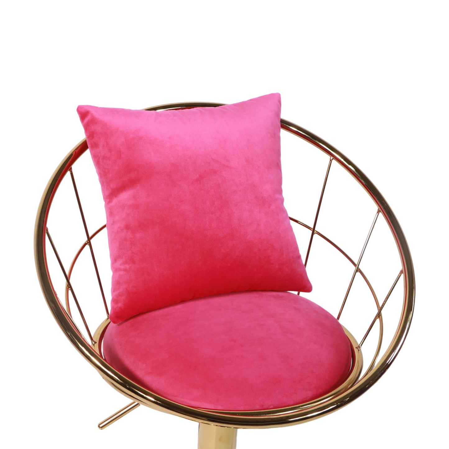 Unique Design Bar Chair, 360 Degree Rotation, Adjustable Height, Suitable For Dining Room And Bar