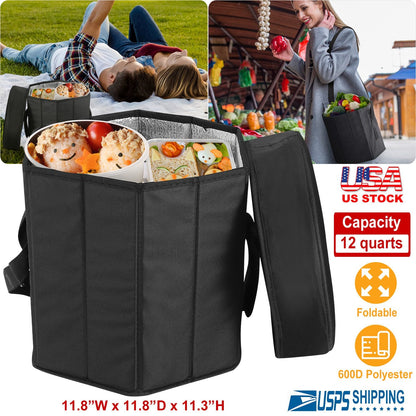 GBruno Collapsible Grocery Cooler Bag