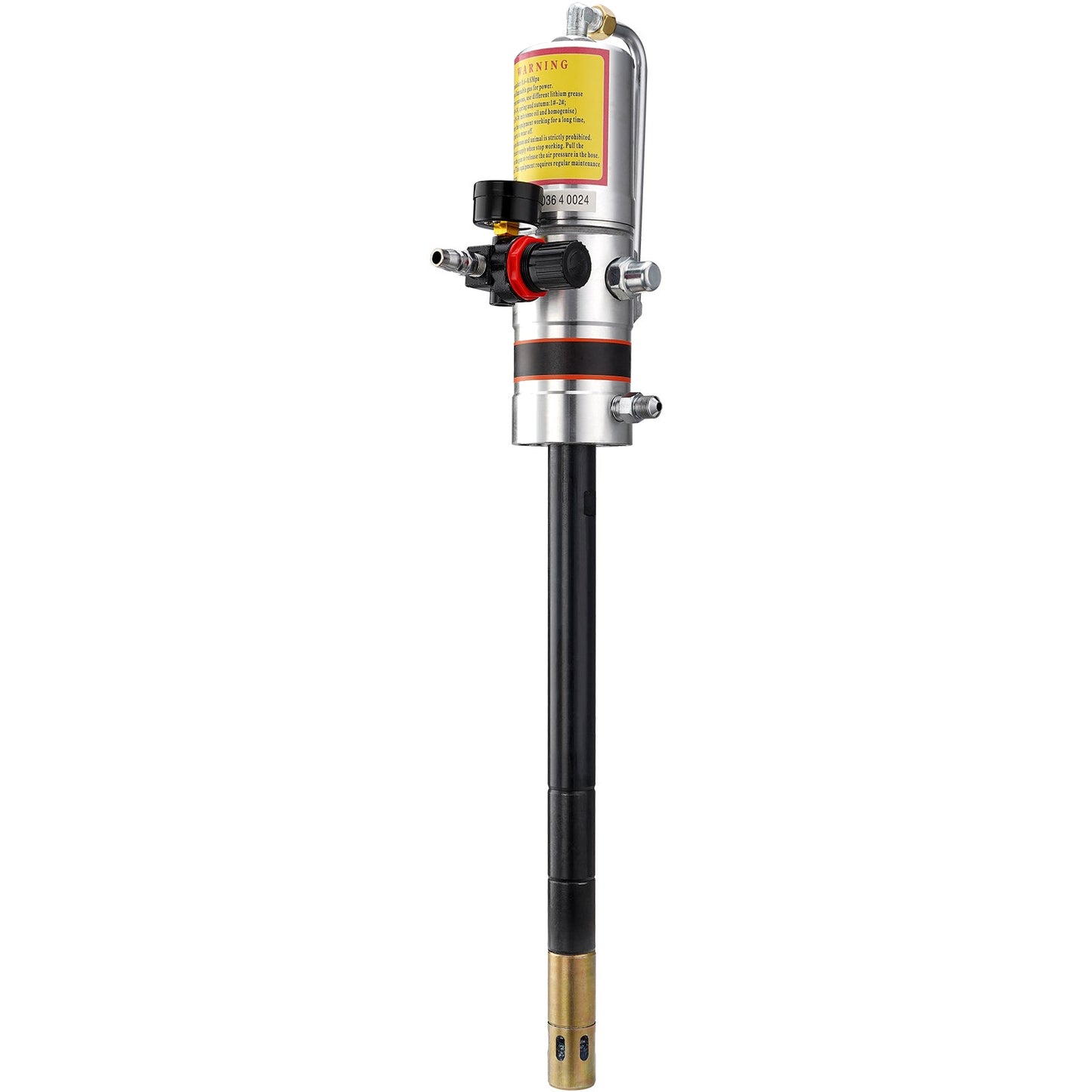 VEVOR Air Operated Grease Pump with 13 ft Hose and 360° Swivel Gun
