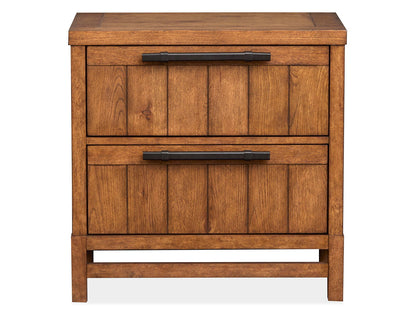 Conway - Drawer Nightstand - Honey Wheat