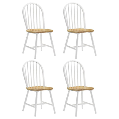 Cinder Wood Dining Side Chair White (Set of 4)