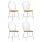Cinder Wood Dining Side Chair White (Set of 4)