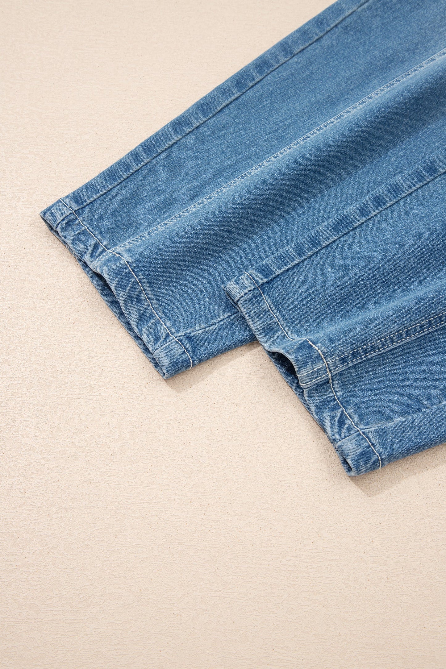 Hana Wash Cuffed Barrel Jeans