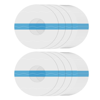 100Pcs Sensor Covers for Libre Waterproof Sweatproof Strong Stick Transparent Invisible Adhesive Patches No Glue Hole On The Center Long Lasting Tape