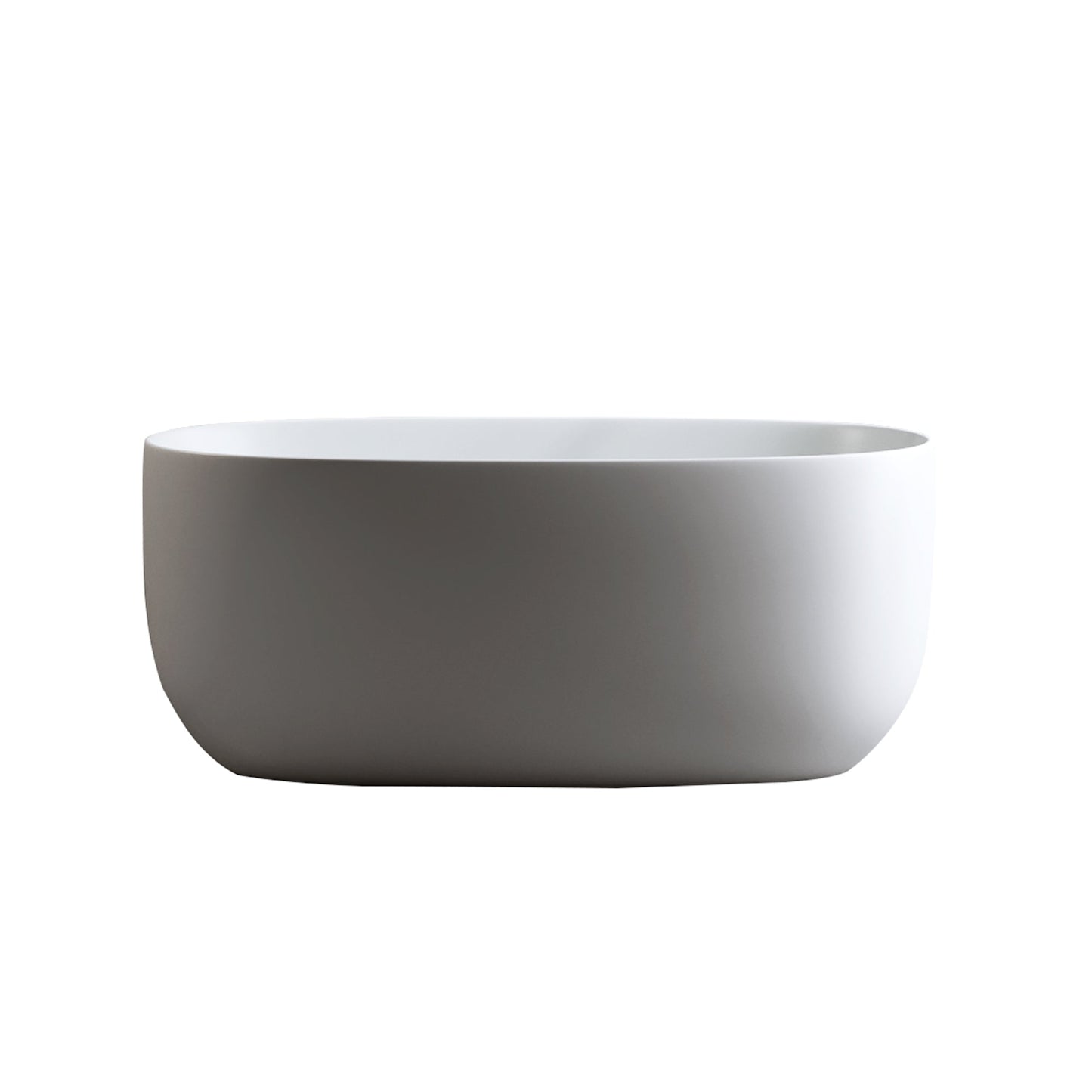 51" Freestanding Bathtub in Matte White