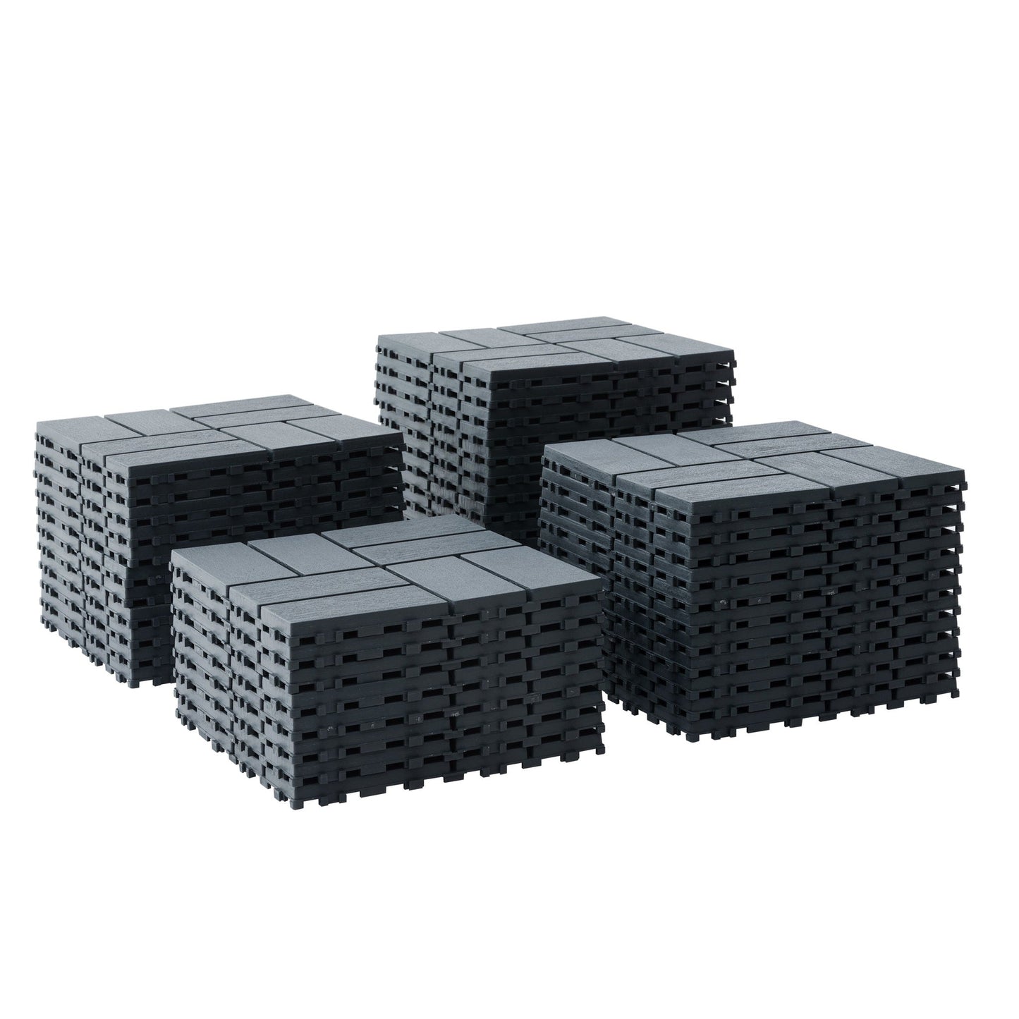 Interlocking Deck Tiles, 44 Pack