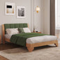 Premium Pine Wood Queen Bed Frame with Headboard