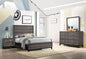 Watson Four-piece Full Bedroom Set Grey Oak
