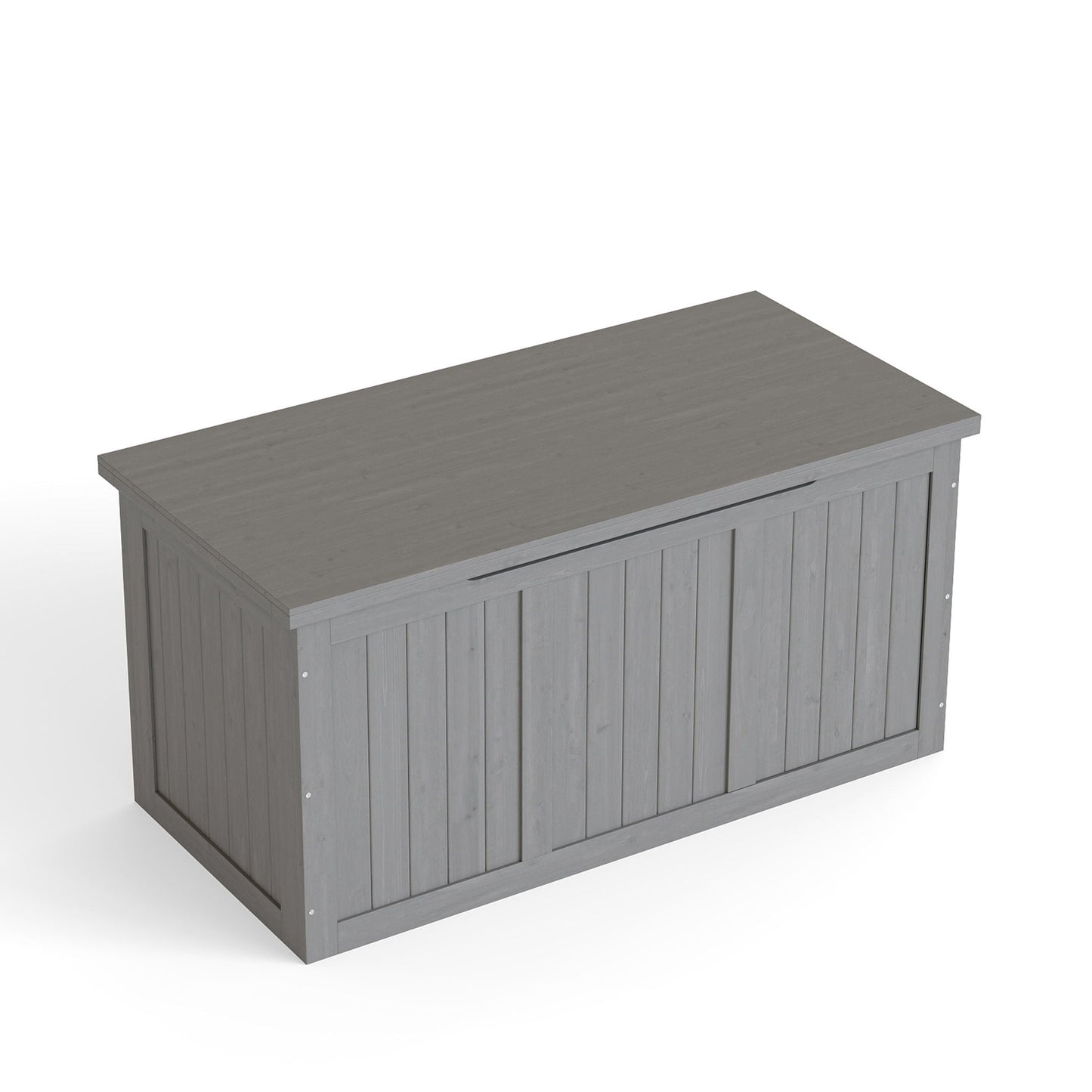 Outdoor Deck Box, Storage With Seat & Table Top