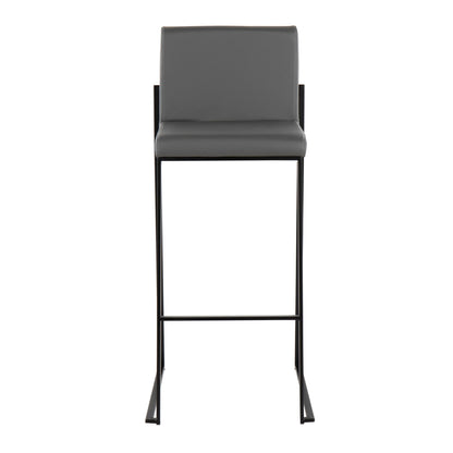 Fuji - Contemporary High Back Barstool Elegant Design