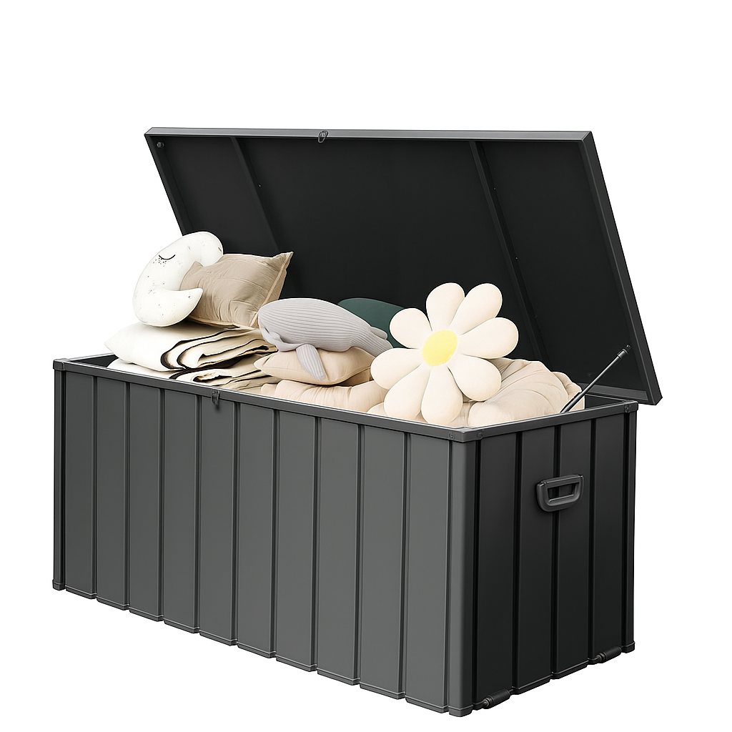 190 Gallon Metal Deck Box
