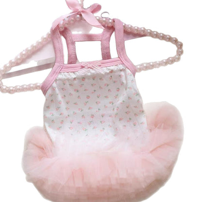 Cute Strap Ballet Puffy Dress By Malteshishi